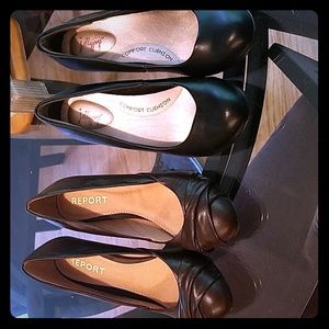 New shoes 1 pair brown 1 pair black